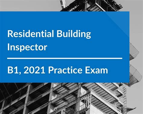 residential building inspector practice test